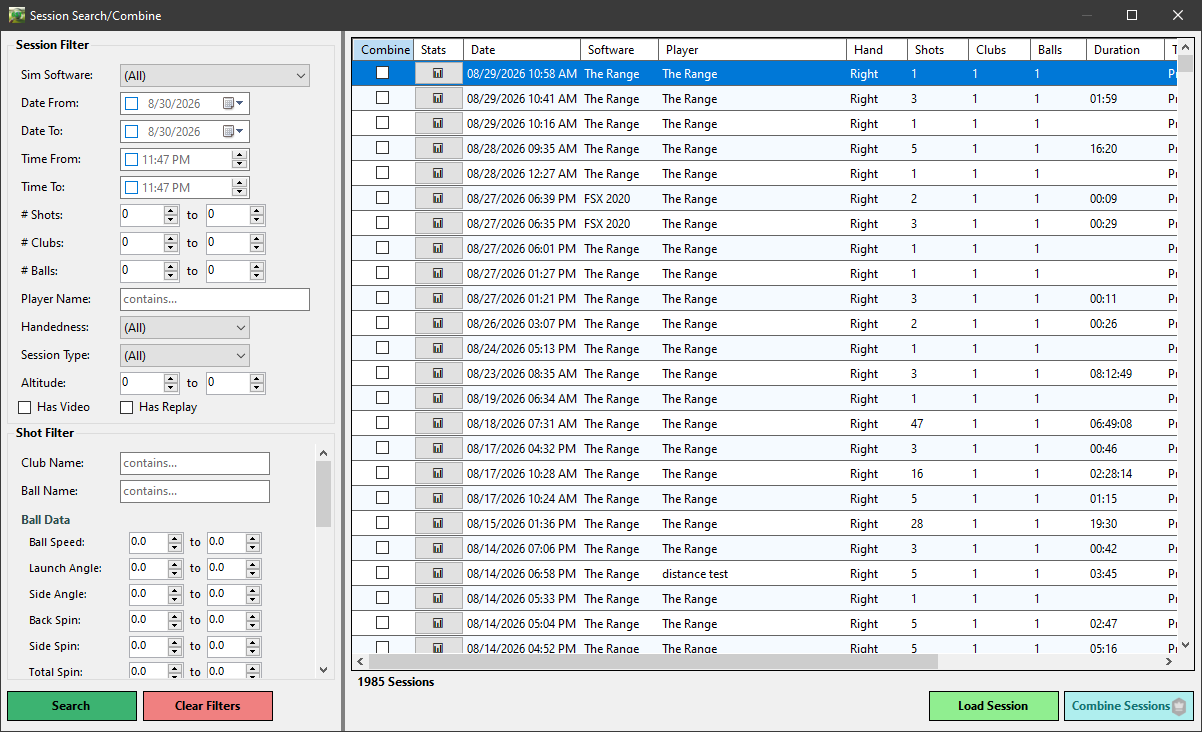 Session Search